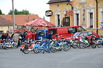 Závod mopedů v Dubně - Vyhlášení